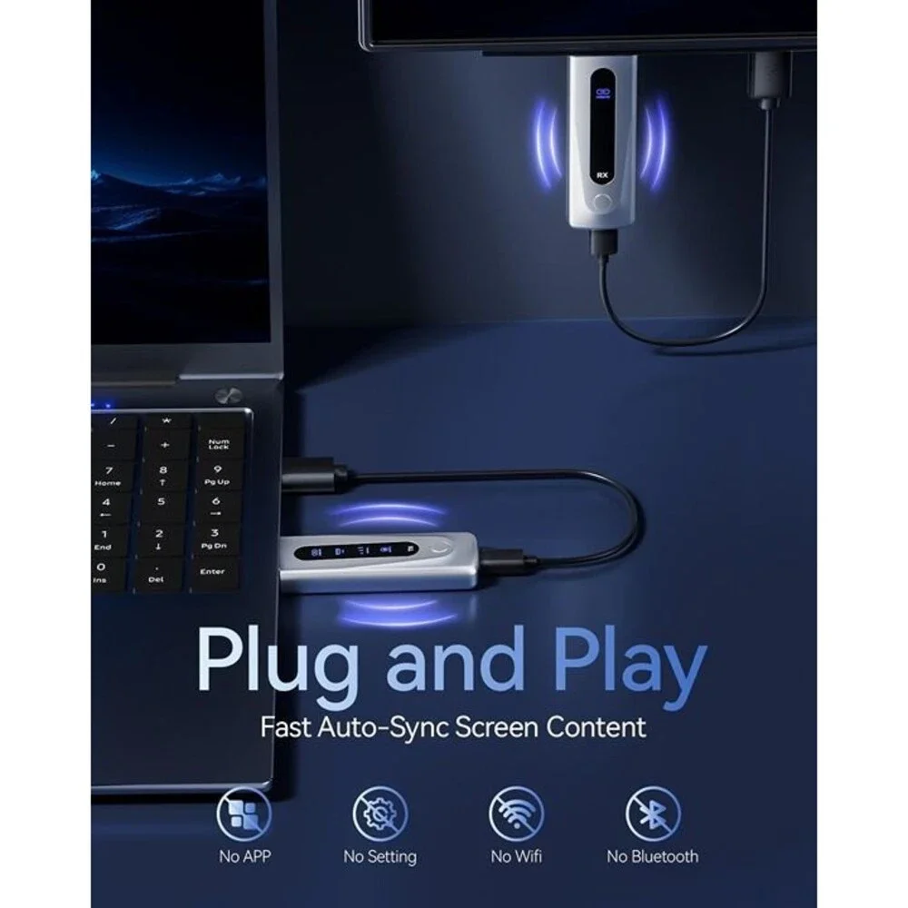 Wireless HDMI Transmitter and Receiver